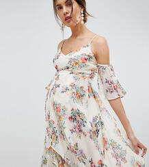 Платье макси с цветочным принтом ASOS DESIGN Maternity - Мульти Asos Maternity 1228167