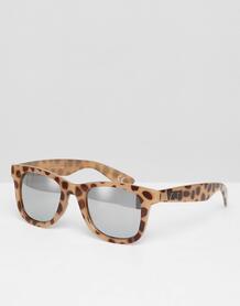 Солнцезащитные очки в оправе с леопардовым принтом Vans Janelle 1285933
