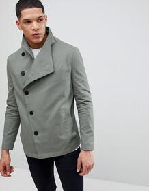 Асимметричная куртка цвета хаки Religion - Зеленый 1260457