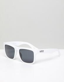 Белые квадратные солнцезащитные очки Vans V0007EWHT - Белый 1257531