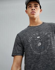Темно-серая меланжевая футболка Quiksilver Radical Surf - Серый 1233868
