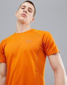 Оранжевая футболка Jack Wolfskin Hydropore XT - Оранжевый 1233230