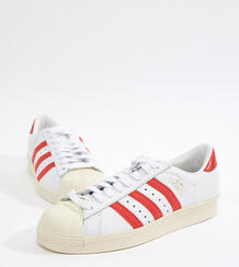Бело-красные кроссовки adidas Originals Superstar Og - Черный 1210861