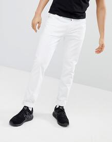Белые узкие джинсы Emporio Armani J06 - Белый ea7 1161881