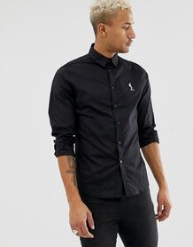 Черная облегающая строгая рубашка Religion - Черный 1260067