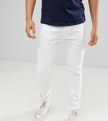 Белые супероблегающие джинсы Burton Menswear Tall - Белый 1306728