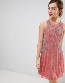 Свободное платье Frock & Frill - Розовый Frock And Frill 1265320