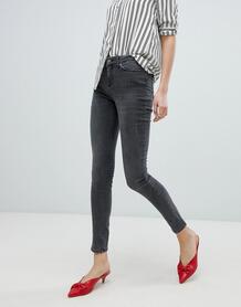 Выбеленные джинсы скинни Vero Moda - Серый 1272072