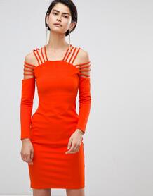 Платье с бретельками Forever Unique - Красный 1273719