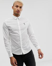 Белая облегающая рубашка с логотипом Religion - Белый 1260185