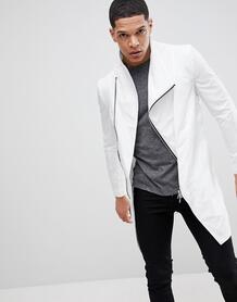 Асимметричная нейлоновая куртка с застежкой на молнию Religion - Белый 1260410