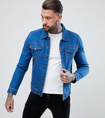 Выбеленная джинсовая куртка Brooklyn Supply Co - Синий Brooklyn Supply Co. 1167054