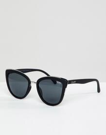 Черные солнцезащитные очки кошачий глаз Quay Australia My Girl 1272445