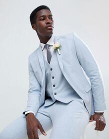 Супероблегающий пиджак Selected Homme Wedding - Синий 1160656