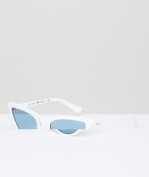 Белые солнцезащитные очки кошачий глаз Vogue Eyewear by Gigi Hadid 1259859