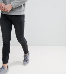 Черные выбеленные облегающие джинсы Brooklyn Supply Co. - Синий 1167005
