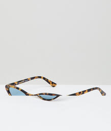 Солнцезащитные очки кошачий глаз в черепаховой оправе Vogue Eyewear by 1258238
