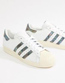 Кроссовки в стиле 80-х adidas Originals Superstar - Белый 1249721