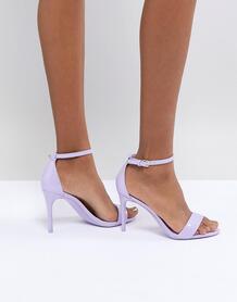 Сиреневые туфли с ремешками вокруг щиколотки ALDO - Фиолетовый 1224535