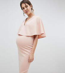 Облегающее платье для кормящих мам ASOS DESIGN Maternity - Розовый ASOS Maternity - Nursing 1264288