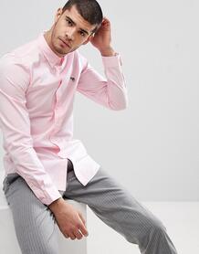 Розовая приталенная рубашка с логотипом PS Paul Smith - Розовый 1238196