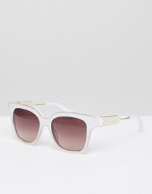 Квадратные солнцезащитные очки в оправе кремового цвета Christian Lacr Christian La Croix 1239496