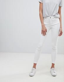 Укороченные джинсы скинни с классической талией Pieces - Белый 1233154