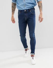 Супероблегающие джинсы Weekday Form Sun - Синий 1230537