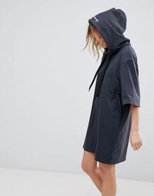 Платье с капюшоном и логотипом Cheap Monday - Черный 1230616