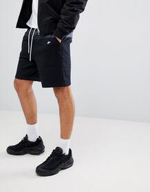 Черные шорты с нейлоновой отделкой Nike Modern 886247-010 - Черный 1153667
