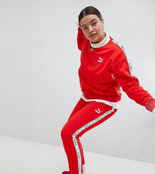 Красные спортивные штаны с полосками по бокам Puma эксклюзивно для ASO 1251941