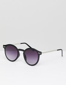 Круглые солнцезащитные очки черного цвета Spitfire - Черный 1243576