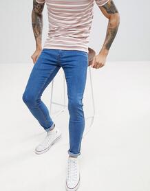 Синие стретчевые джинсы скинни Lee Malone - Синий 1213830