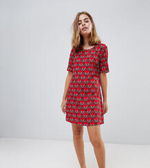 Платье с цветочным принтом Glamorous Petite - Красный 1222406