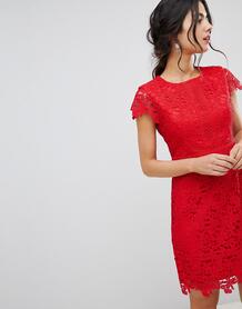 Кружевное платье миди Forever New - Красный 1210905