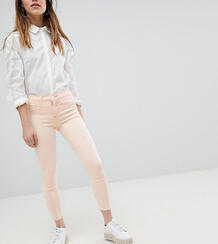 Светло-розовые джинсы скинни River Island Petite Molly - Розовый 1215021