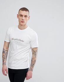 Белая футболка с цветочным принтом River Island - Белый 1266012