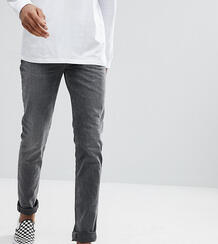 Черные выбеленные джинсы скинни ASOS DESIGN Tall - Черный 1169528