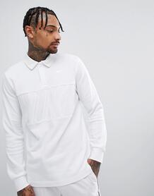 Белая футболка-поло с длинными рукавами Nike SB 885847-100 - Белый 1153811