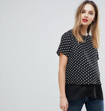 Двухслойный топ в горошек ASOS MATERNITY NURSING - Мульти 1222857