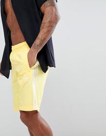 Желтые шорты для плавания adidas Originals adicolor CW1307 - Желтый 1153337