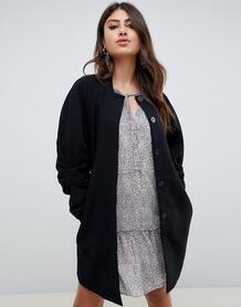 Пальто с объемными рукавами Vero Moda - Черный 1223008