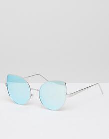 Солнцезащитные очки кошачий глаз New Look - Синий 1210263
