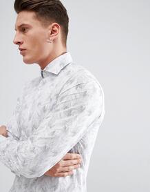 Облегающая строгая рубашка Selected Homme - Белый 1240594