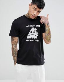 Черная футболка adidas Skateboarding Screwed CF5836 - Черный 1164551