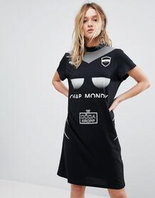 Платье в спортивном стиле с логотипом Cheap Monday - Черный 1230307