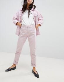 Розовые джинсы в винтажном стиле Monki Kimomo - Розовый 1196320