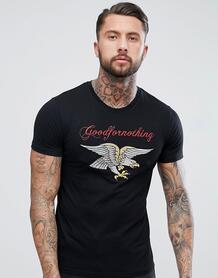 Черная футболка с принтом орла Good For Nothing - Черный 1224741