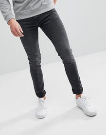Черные супероблегающие джинсы Weekday Form Trotter - Черный 1212750