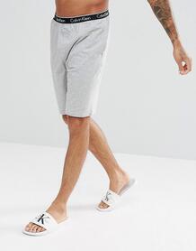 Тканые шорты для дома классического кроя Calvin Klein - Серый 1167160